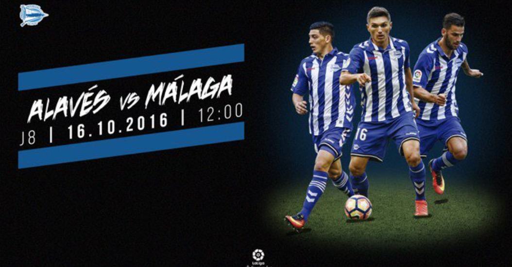 Jugador premiado con 2 entradas para presenciar en directo el encuentro de Primera División de la Liga Santander, Deportivo Alaves-Málaga.